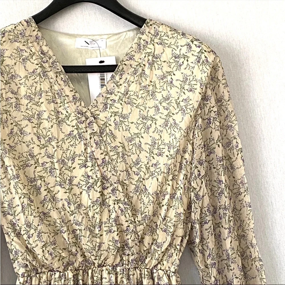 Oak and Fort Midi Floral Dress - Picture 4 of 12